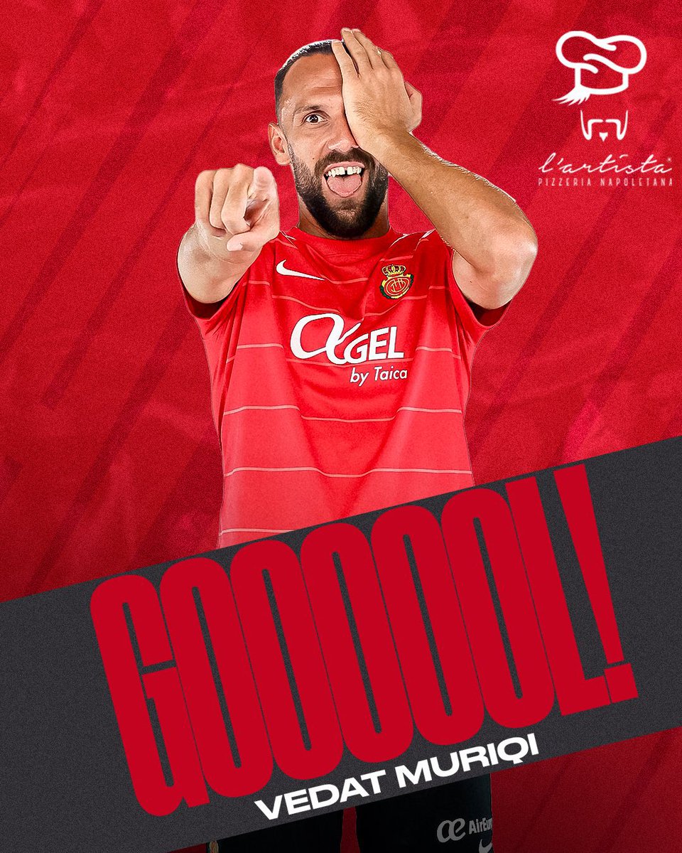 🖤 𝐆𝐎𝐋. PIRATA. 𝐆𝐎𝐋. 👹

#RayoRCDMallorca 1-1