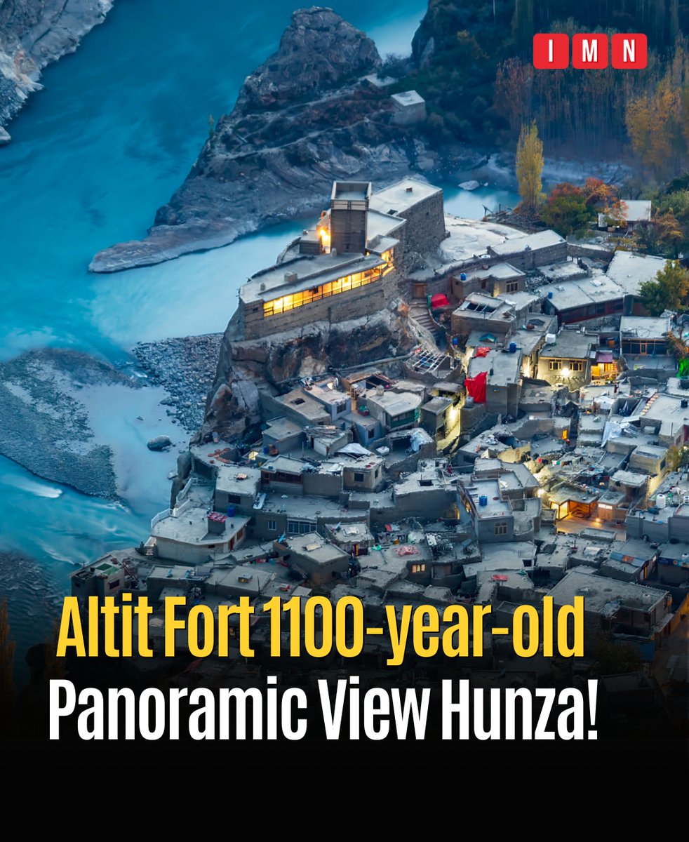 IbexMedianetwrk's tweet photo. Altit Fort, situated in stunning landscapes of Hunza, Gilgit Baltistan.
Photo by; M Bilal M (ایم بلال ایم)
#IbexMediaNetwork #gilgitbaltistan #travel #tourism #altit #hunza #gilgit #skardu #landscape #mountains #harmony #ancient #north #discover #pakistantourism https://t.co/gNbabgf64Z