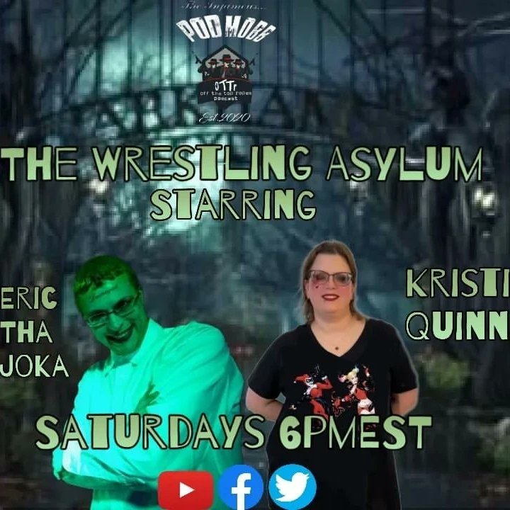 OTTRMobb's tweet photo. It's Saturday and yall know what that means??? It's our #DoubleFeatureSaturday with new episodes of #BlackhartsAngels at 4pmEST &amp; The #WrestlingAsylum at 6pmEST  on the #OTTRnetwork 

#WrestlingTwitter
#wrestlingcommunity  #SupportOTTR  #PodMobb #MobbAboveAll #WrestleUNIVERSE https://t.co/9W61P2sV28