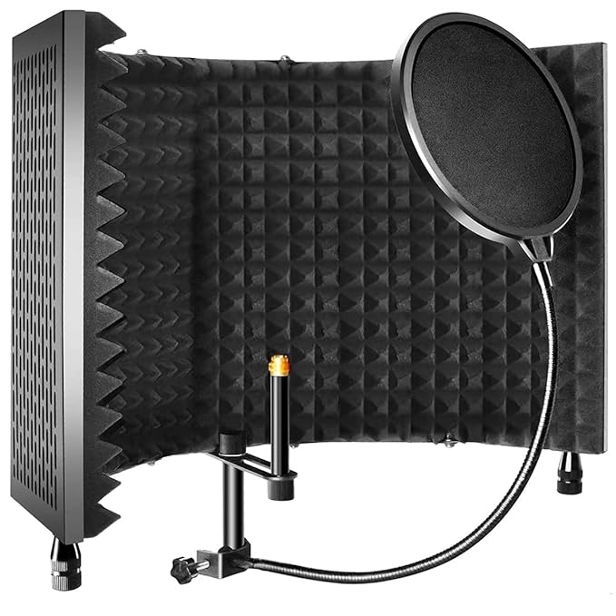 LifeIsAsset's tweet image. amzn.to/46vV4IN
DEVICE OF URBAN INFOTECH Professional Microphone Isolation Shield &amp;amp; 360° Rotational Pop Filter Portable Multilayer Sound Absorbing Reflection Filter forSinging Studio Recording Podcasting
-24% ₹2,659
M.R.P.: ₹3,499
#microphone #microdevice #LeoTrailer