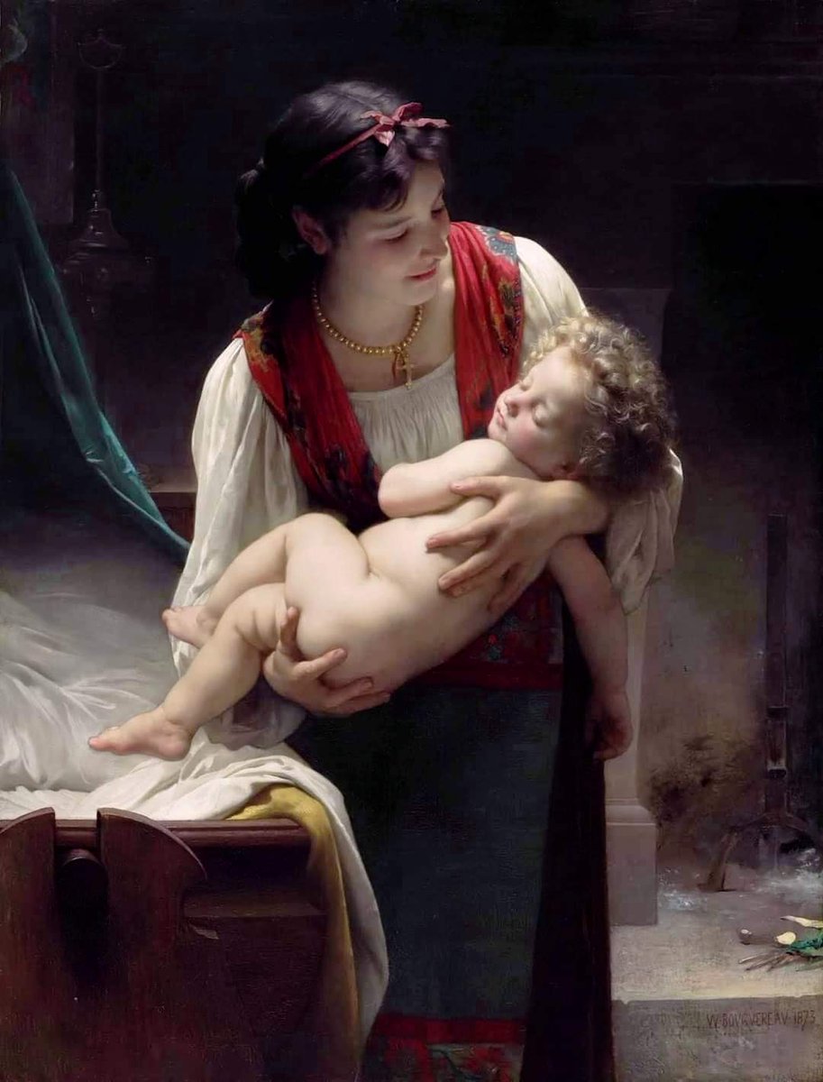 William Adolphe Buguereau. Maternità