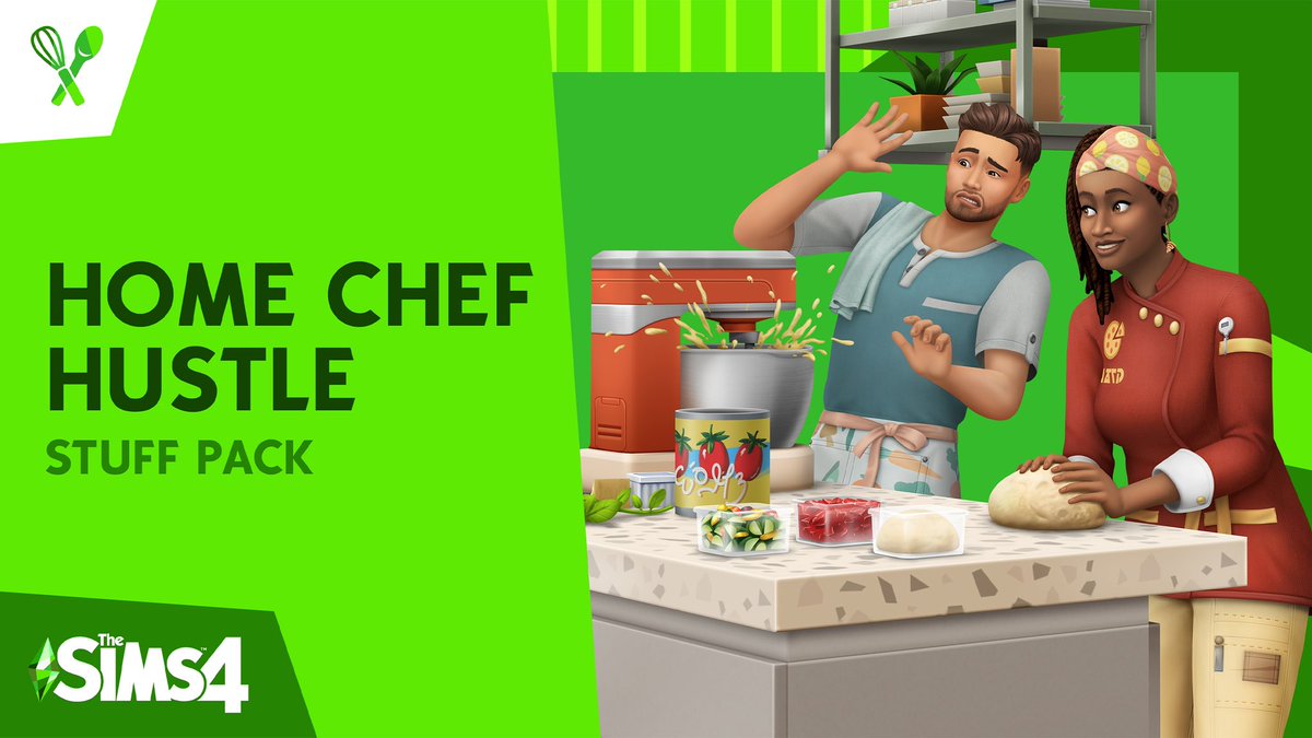 i'm gifting a free code (pc/mac) for the sims 4: home chef hustle stuff pack! rules: • follow @aashwarrplays • retweet + like + comment your fave food giveaway ends on october 3rd at 11:59 PM ET! good luck!
