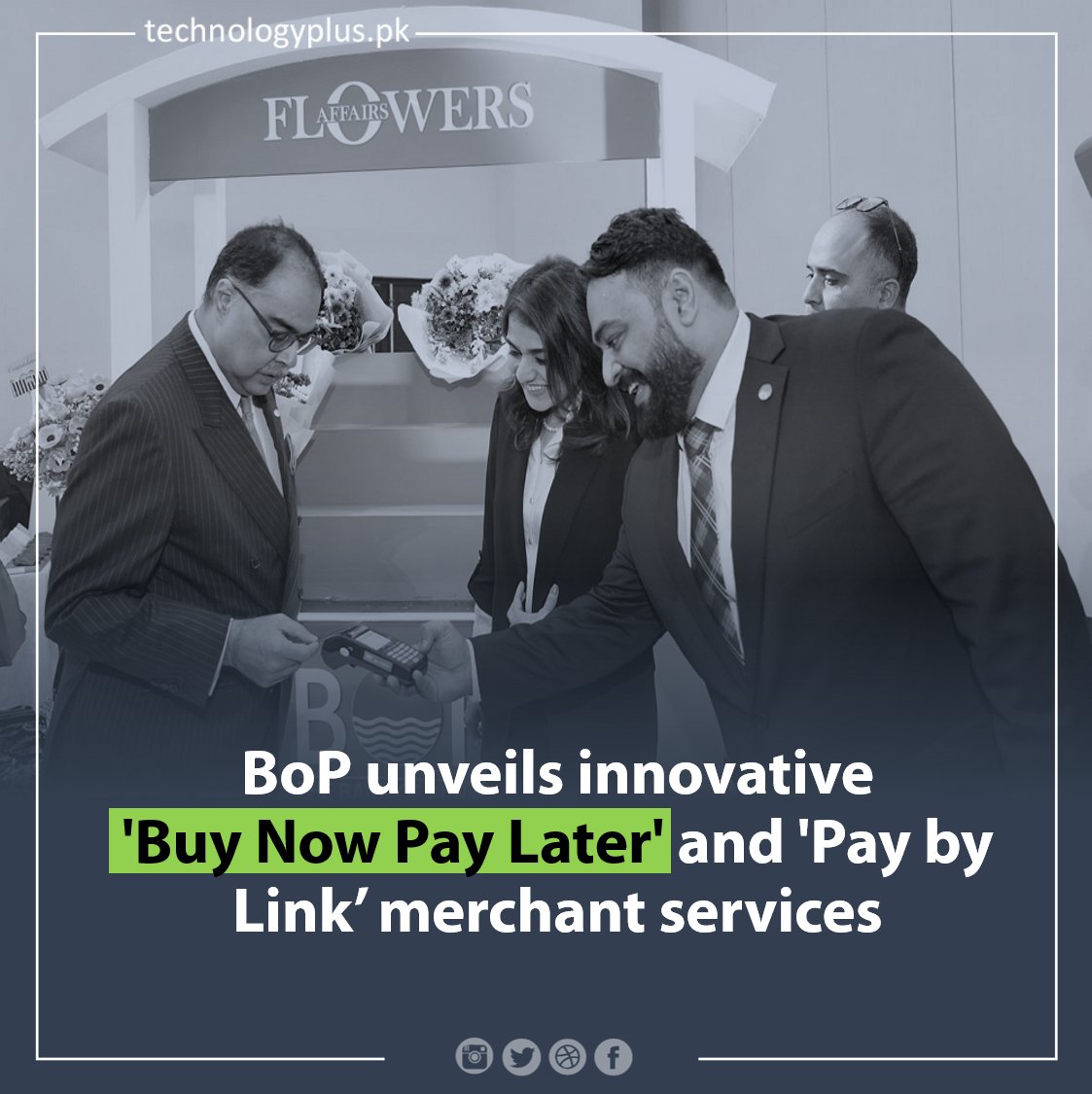 The Bank of Punjab (BOP) Launches Merchant Acquiring Business Featuring Industry’s First ‘Buy Now Pay Later’ and ‘Pay by Link’ Solutions
Read more 🌐 technologyplus.pk/2023/09/30/bop…

Follow on LinkedIn 🌐 : lnkd.in/diKN5pSG

.

.

.#TheBankOfPunjab #BankingNews #DigitalBanking