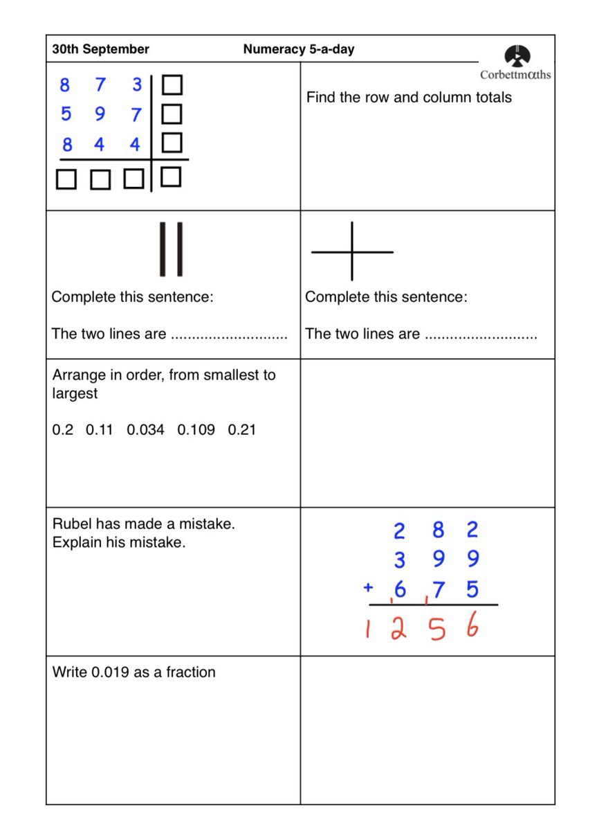 Corbettmaths tweet media