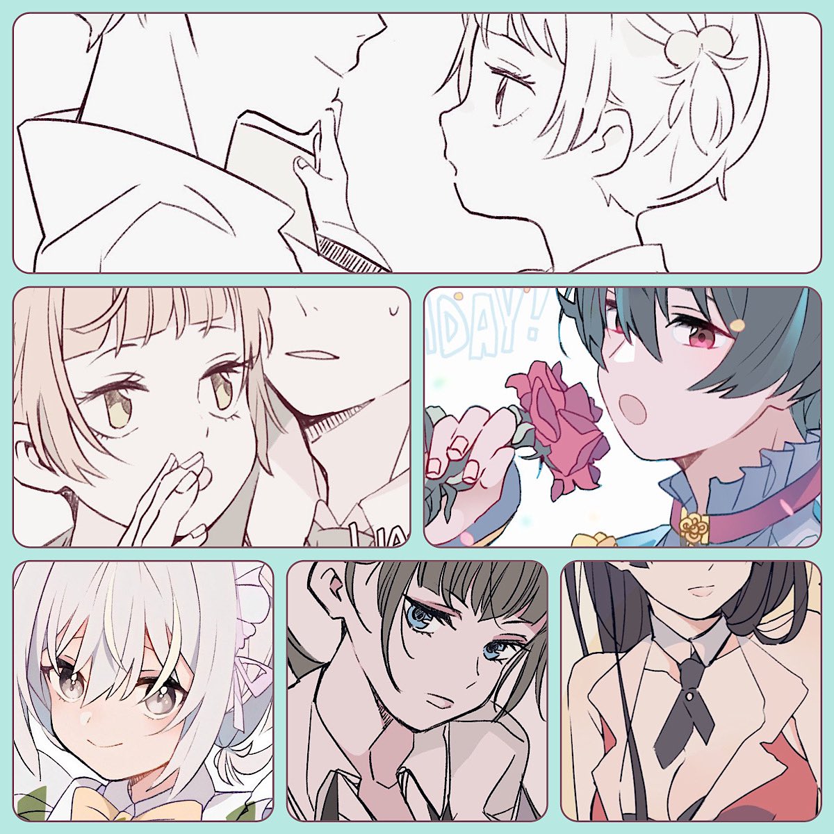 #今月描いた絵を晒そう
(9月)

やばいなんかこの月明らかに調子悪いの自分で見たらわかるわ でも偉いぞ!!!!!!!💯💮👏 