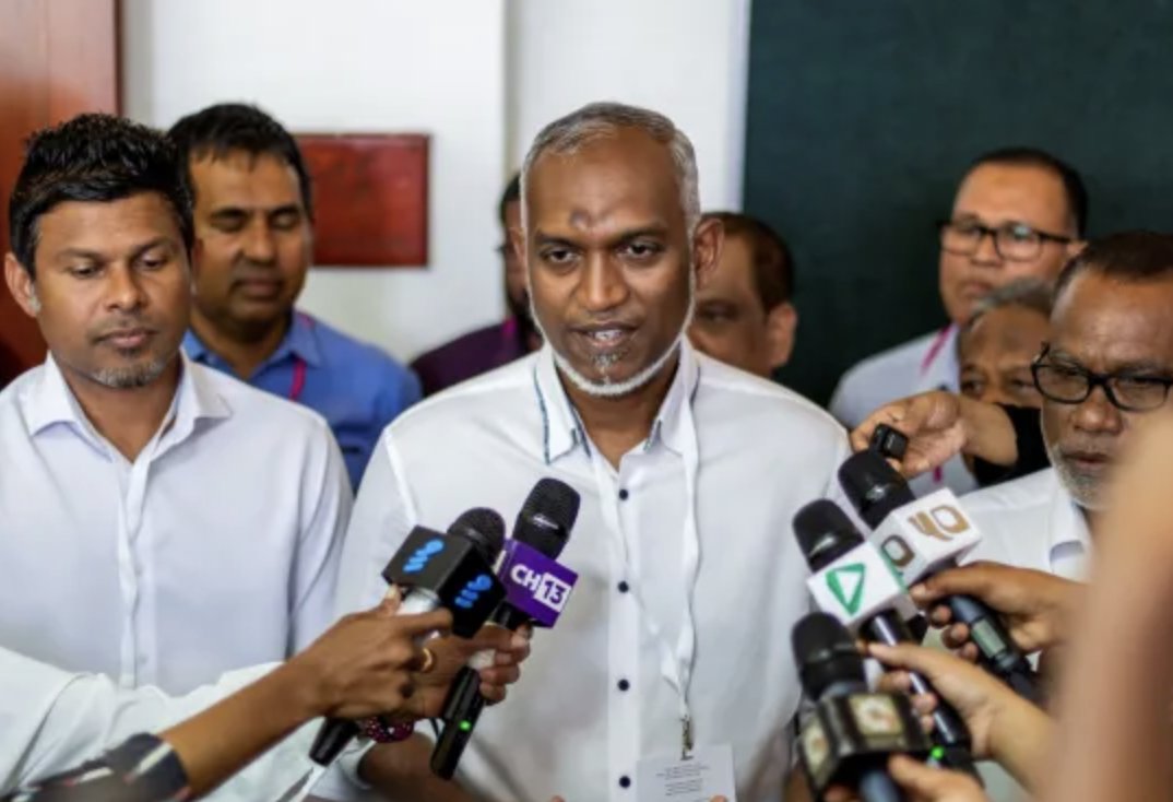 Maldives 🇲🇻 opposition got lead in the run-off polls—President-elect Mohamed Muizzu @MMuizzu has promised to limit India’s presence in the Maldives, including by expelling a small group of Indian military personnel stationed in the archipelago.
#Muizzu2023 #MaldivesElections