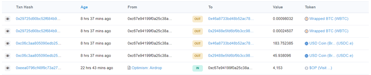 teratropis's tweet photo. @optimismFND Am I a victim of phishing from this website? https://t.co/5LRSMNWCpn
I connected my wallet to this address and found that my balance was out https://t.co/AzMMLpMf9u