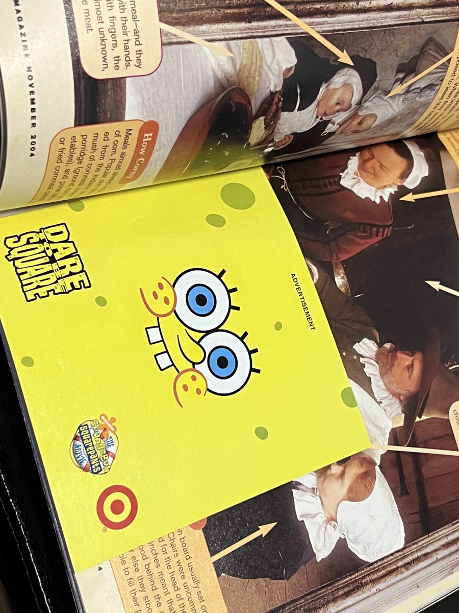 TeriE's tweet photo. RARE~ Nickelodeon Magazine SPONGEBOB #LightsCameraSponge ALL AMERICAN ISSUE Nov 2004 #NickMagazine #giftsforhim #Spongebob #AllAmerican #BushKerry #vintagemagazines #SpongebobMovie #Nickelodeon #SpongebobSquarePants #NickelodeonMagazine https://t.co/y2mGhWtVhp #eBay via @eBay https://t.co/vzk1okbT0w