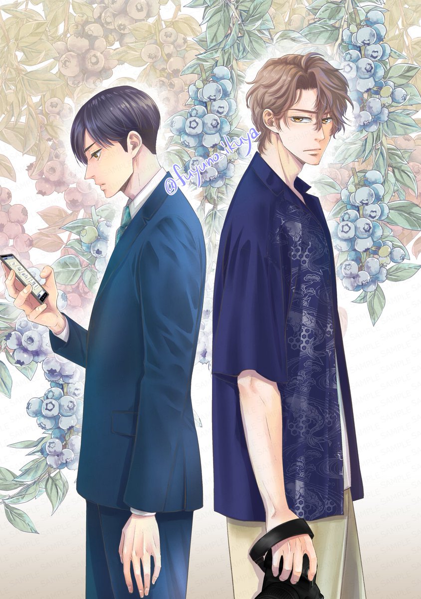 ハッピーエンドコンプレックス第7話掲載しております!扉絵と表紙の絵の全貌を載っけておこうw 