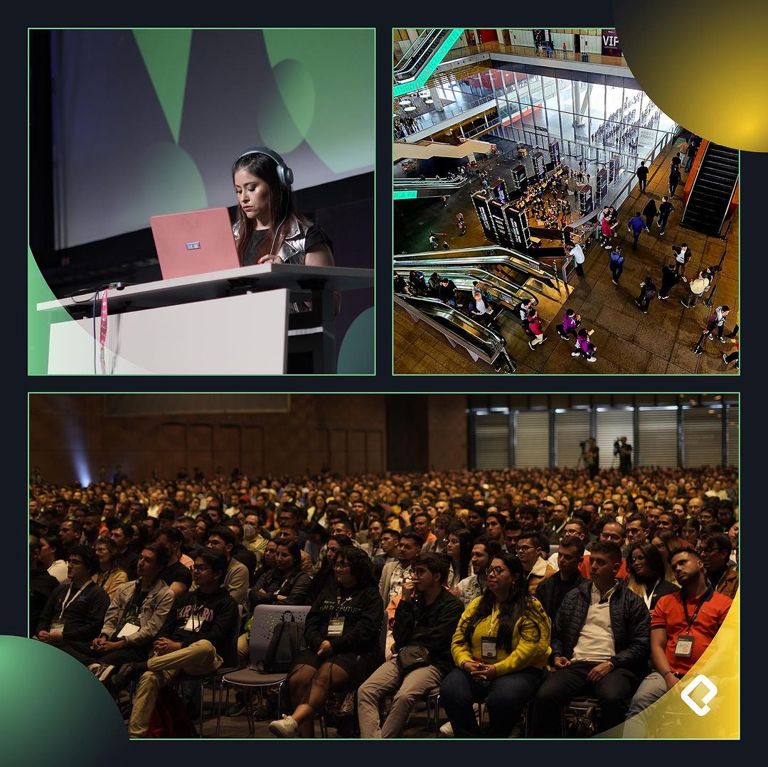 platzi's tweet image. ¡Hace tan solo una semana fue #PlatziConf! 💚 El encuentro más grande de la comunidad de profesionales en tecnología más grande de la región y seguimos viendo sus fotos y aprendizajes. 

¿Qué fue lo mejor que te llevaste de estar ahí? ¿Qué te gustaría vivir en la próxima?