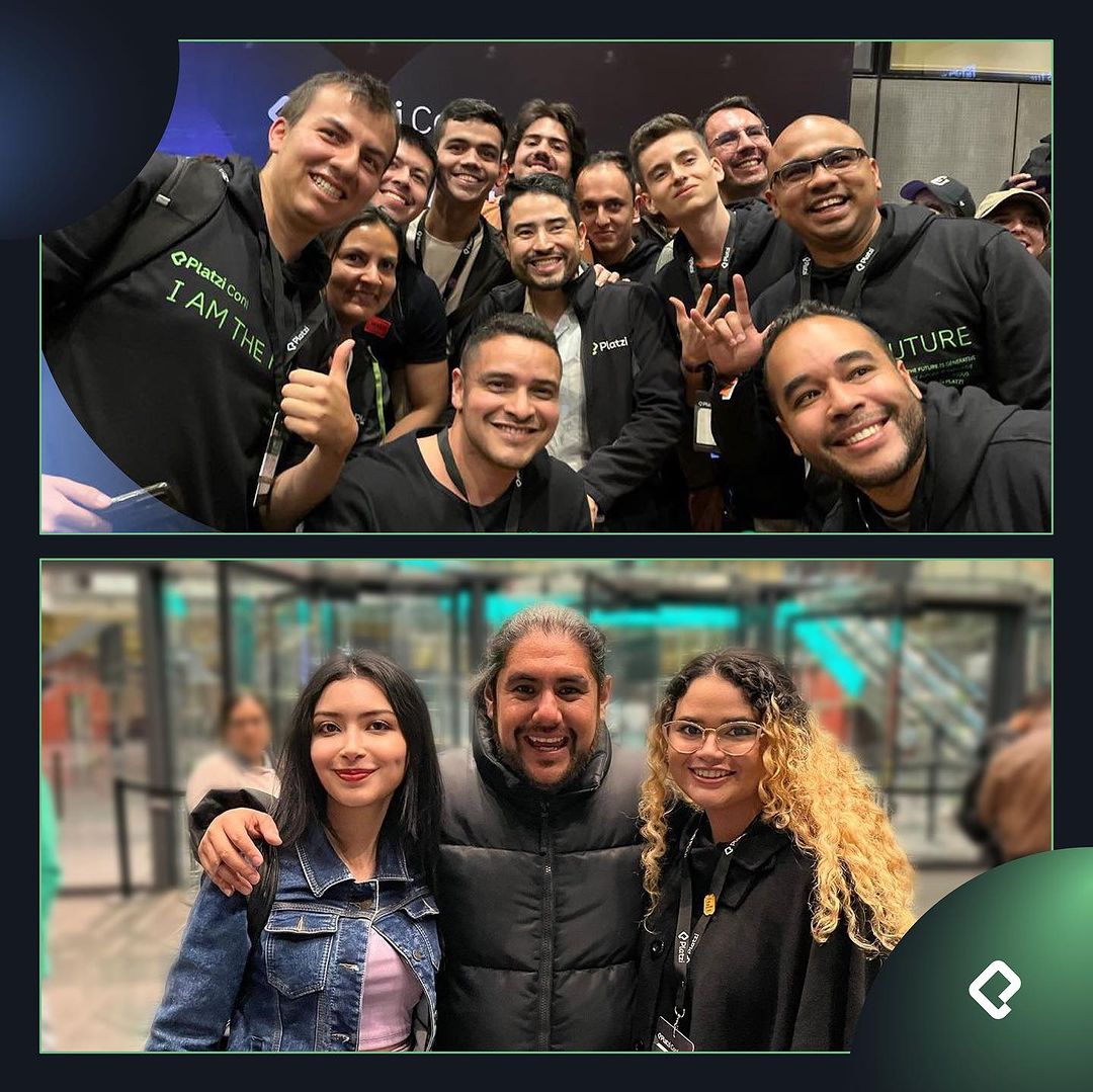 platzi's tweet image. ¡Hace tan solo una semana fue #PlatziConf! 💚 El encuentro más grande de la comunidad de profesionales en tecnología más grande de la región y seguimos viendo sus fotos y aprendizajes. 

¿Qué fue lo mejor que te llevaste de estar ahí? ¿Qué te gustaría vivir en la próxima?