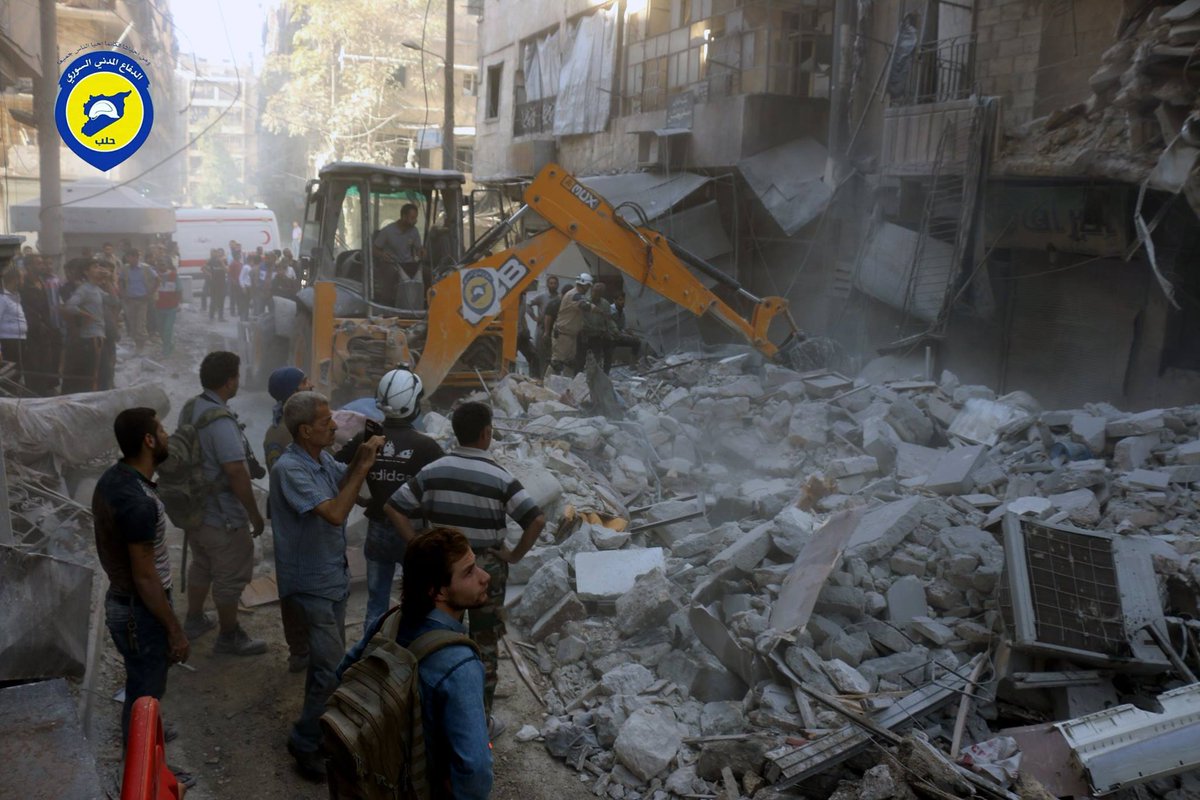 SyriaCivilDef's tweet photo. Eight years have passed since the beginning of the Russian military intervention in #Syria on September 30, 2015. The intervention had far-reaching consequences, profoundly reshaping the political and humanitarian landscape, and causing immediate and long-term catastrophic consequences for the Syrian people with widespread displacement and loss of life. Russia's intervention in Syria not only escalated a humanitarian crisis, but also hindered the prospects for peace and the Syrian people's aspirations for a better tomorrow.