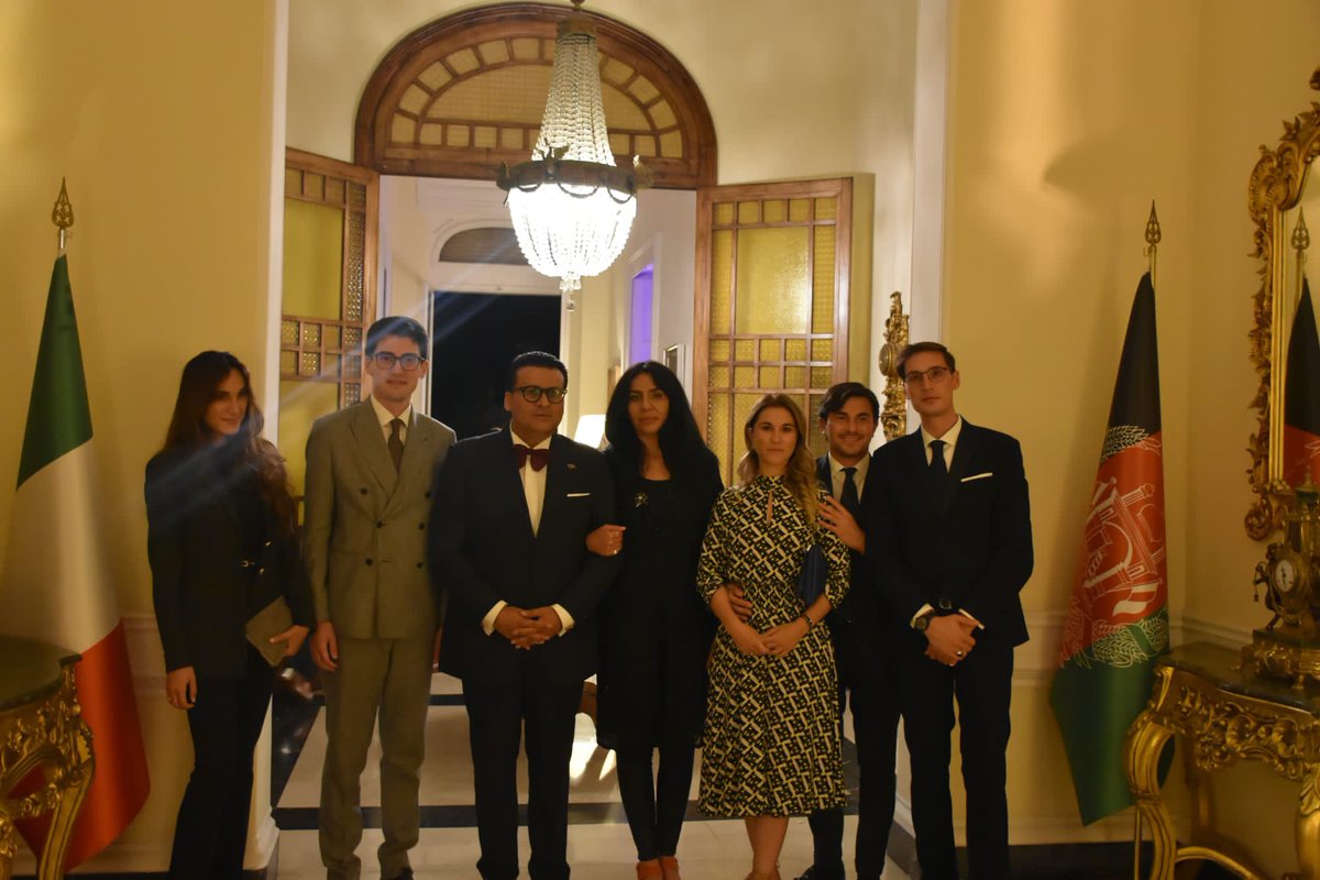 KhaledZekriya's tweet photo. Last night, the Embassy &amp; Mission of the Islamic Republic of 🇦🇫 in Rome in collaboration with Tramandars was pleased to present the site-specific installation by Collettivo Damp titled ‘Homelandless-ness’. Special thanks goes to Dr. Gaetano Russo, Tramandars &amp; the four https://t.co/ixAGemwTwK