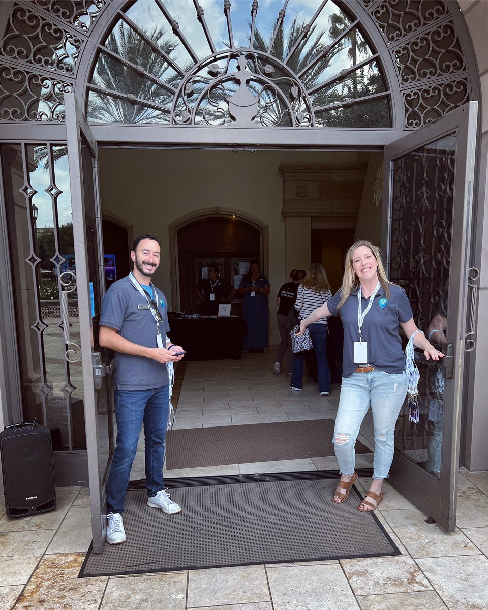 The welcome wagon at powered learning fair!