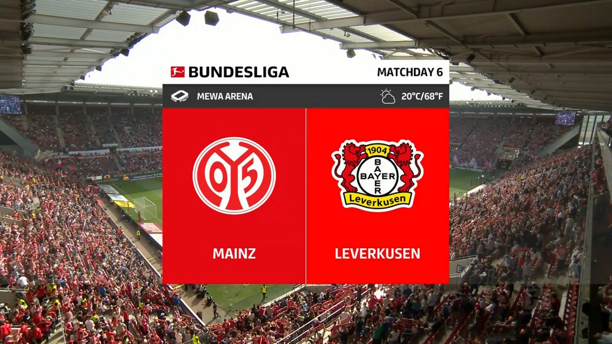 Full Match: Mainz 05 vs Leverkusen