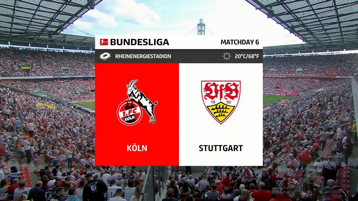 Full Match: Koln vs Stuttgart