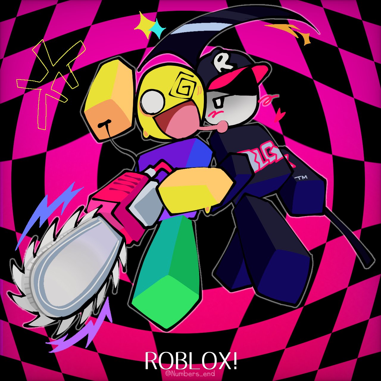 noob and guest in 2023  Roblox, Funky art, Noob