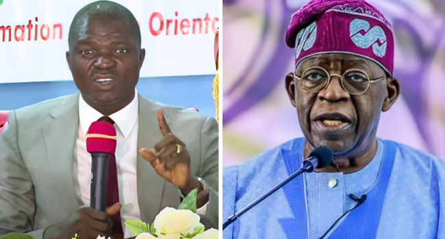 channelstv's tweet photo. Subsidy Removal: Tinubu First To Pay The Price, Says Gov Nwifuru

https://t.co/rDOPreXMxH https://t.co/aZtttgXZXh