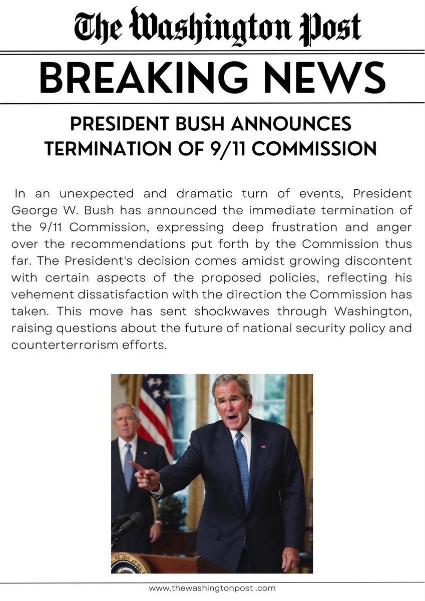 unisinosmun's tweet photo. #nineeleven 
PRESIDENT BUSH ENDS THE 9/11 COMMISSION!!! https://t.co/jFIOtGiNGR