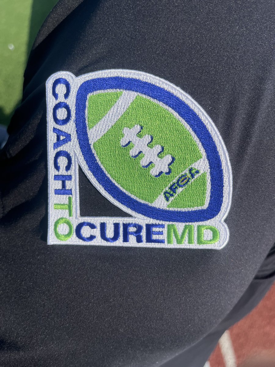 We are part of the @CoachToCureMD team! Today, we are fighting to help #TackleDuchenne Join the cause by donating in honor of our team! Donate Here: CoachToCureMD.org