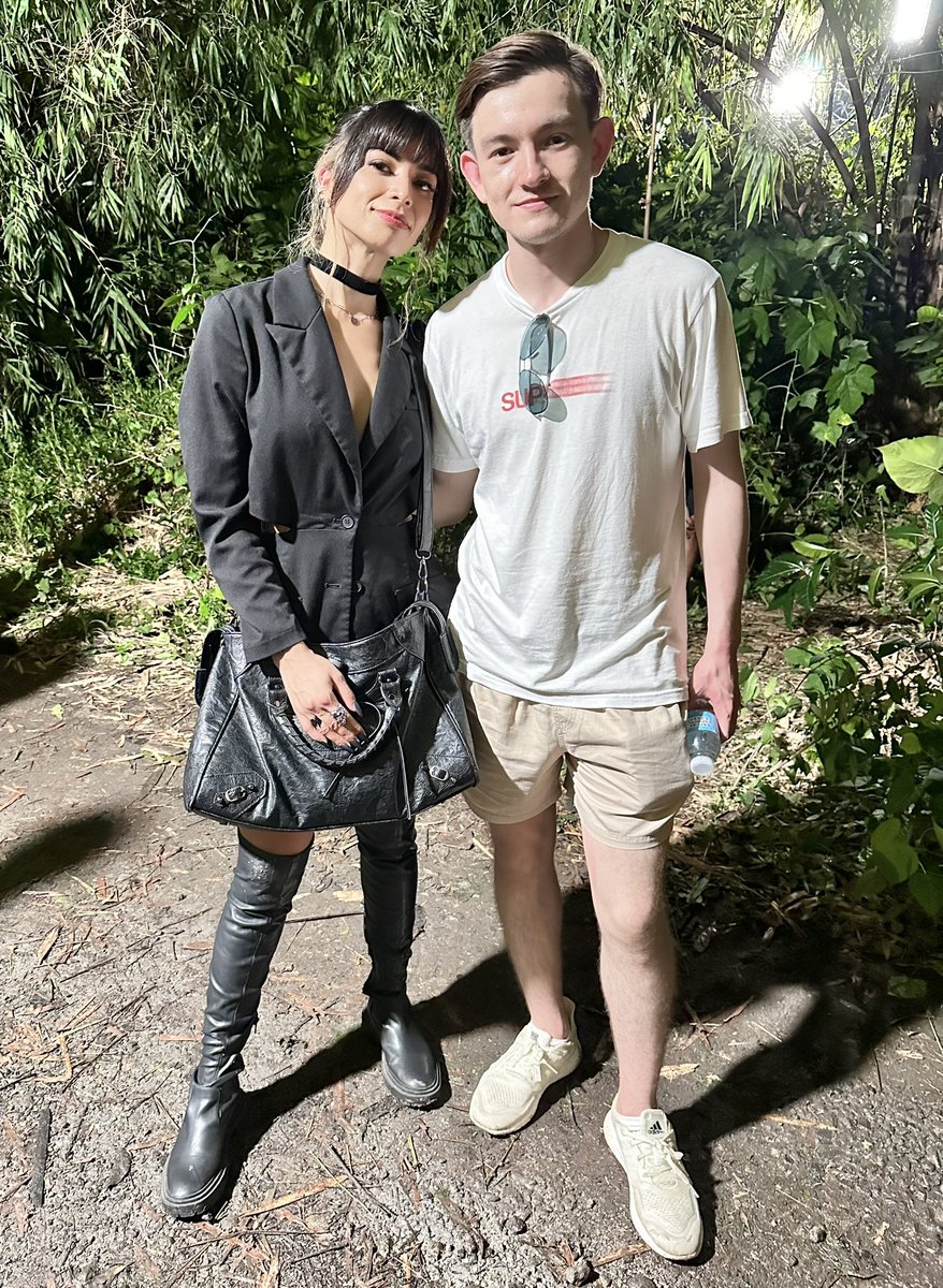 widefilmprod's tweet photo. Glaiza De Castro and Richie Armstrong met again during Slay Zone filming. 💫

#WideInternational #SlayZone 
@RichieArms22178 @glaizaredux https://t.co/0tvvF1Kwdf