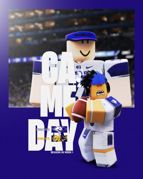 OflRoblox's tweet photo. #OFL Game of the Week between the #Florida #Firecats and the #Washington #DC #Knights in the nations capital it all happens 9/30/23 at 10:15 EST
WHO YA GOT??? https://t.co/ynBm4nyh5U