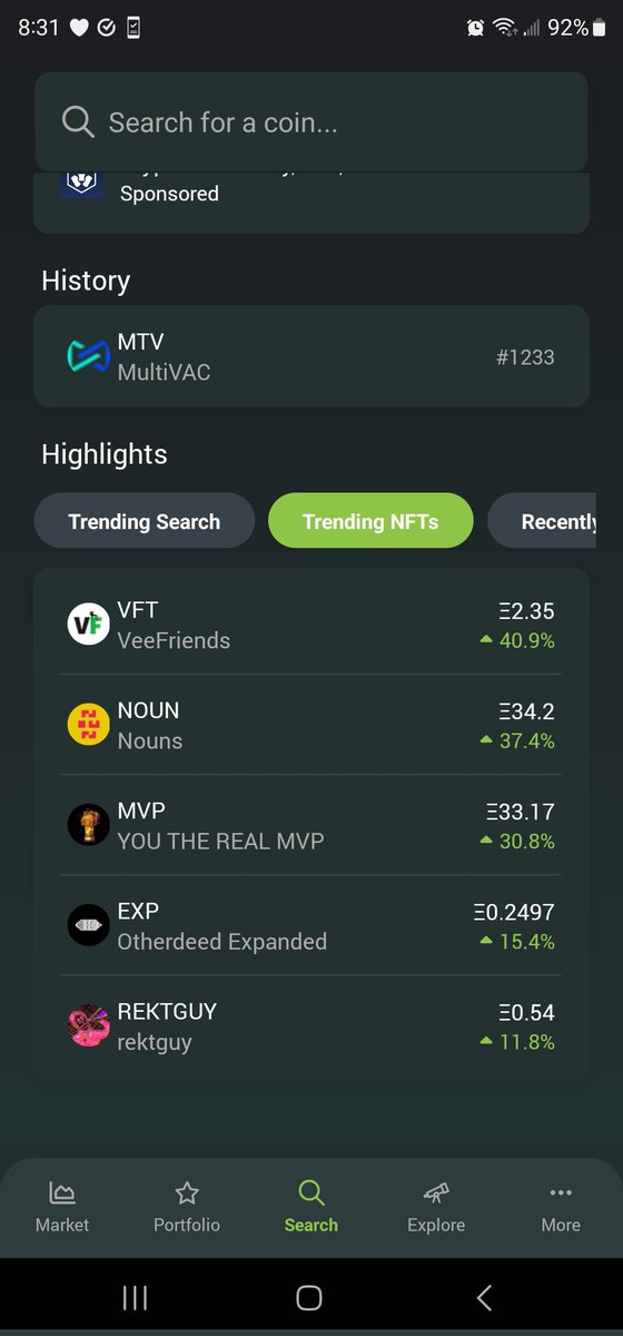 o45633906's tweet photo. Can't wait to see MTV NFT'S on coin gecko you know it's coming!!!!π€« https://t.co/WMtd4wlfCn