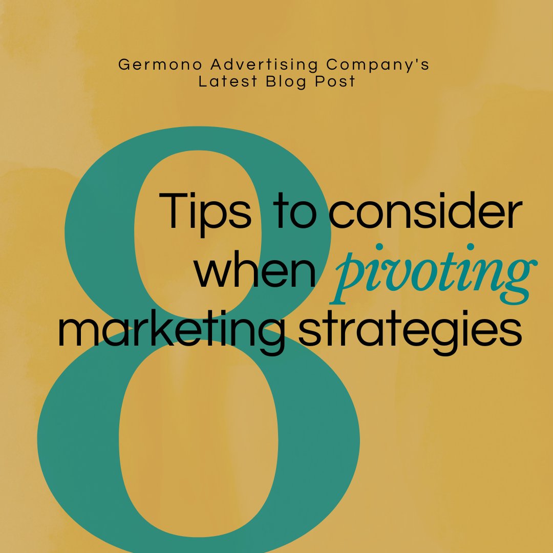 GermonoAds's tweet photo. During the month of September, we focused on marketing sharing tips related to pivoting. If you missed the posts, or just want to glance over a quick blog recap of the month, click here: https://t.co/lwoy2L6ALL

#MarketingTips https://t.co/gk2IJ64vNj