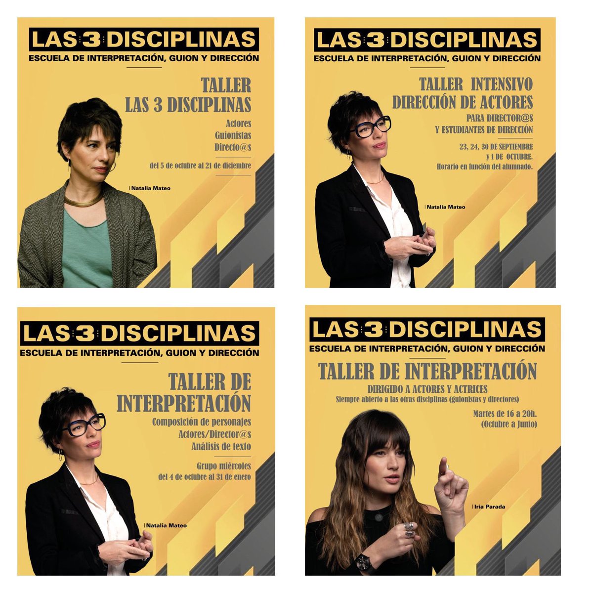 Esta semana EMPEZAMOS.
Aún hay alguna plaza suelta.
Pídenos información en las3disciplinas@gmail.com
Y si crees que conoces a alguien interesado pásaselo.  
VAMOOOOSSSSS