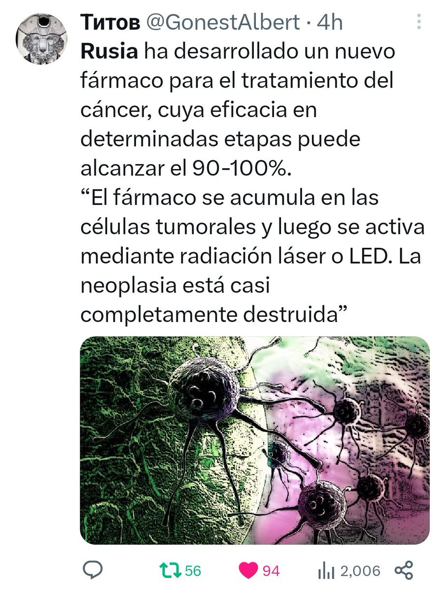 mmallquime47447's tweet photo. Ahora falta nomás que los 🇷🇺 encuentren la cura para el #virusc de #residentevil , el virus #wildfire de #thewalkingdead y el virus 🍄 #cordyceps de #TheLastOfUs .
@abelgilvonio @AccidentalSutep @ActualidadRT @AlertaNews24 @AlexFebrero_ @AlyArtist197129 @arihmanperuano https://t.co/nw5I4EKFCK
