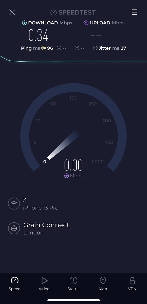 ThomasAllen3105's tweet photo. @SMARTYMobileUK Been maintenance going on in my area for over a week and internet connection isn’t even useable anyone able to advise what’s going on? Signal showing 3 bars 4G but speeds are unusable https://t.co/HkEuPVlppi