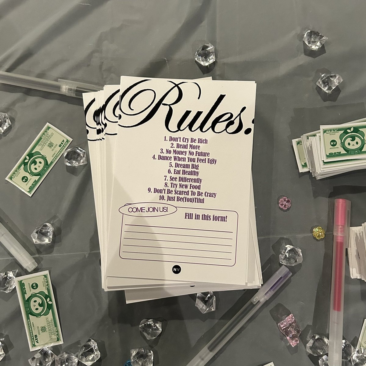 envimediaco's tweet photo. NYC WAV, weβre almost ready for you! Our exclusive #LOVElution Celebration with @triplescosmos is starting soon! π€©
#EnViEvents #EnVixtripleS #tripleS1stWorldTour #tripleS https://t.co/MZQ2m726Kv