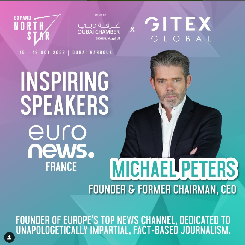 AgilityVenture's tweet photo. 🌟 Introducing our esteemed Speaker: Michael Peters, Founder &amp; Former Chairman/CEO of Euronews.

@euronews_french Founder of the leading news channel in Europe, known to provide unfiltered, unbiased, fact-based journalism that is unapologetically impartial. https://t.co/tfgSXBkhXR