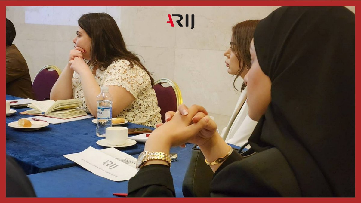 ARIJNetwork's tweet photo. 🔴بدأت اليوم الورشة الثانية حول قانون الجرائم الإلكترونية الأردني الجديد، المخصصة للمحامين/ات الأردنيين/ات.

ركز اليوم الأول على الصحافة الاستقصائية، قدمته مسؤولة التدريب والابتكار صفاء الرمحي، تبعه المدرب خالد خليفات بشرح وافٍ حول حق النقد في القانون ومعلومات حول القانون الجديد. https://t.co/fNRmvn8DVd