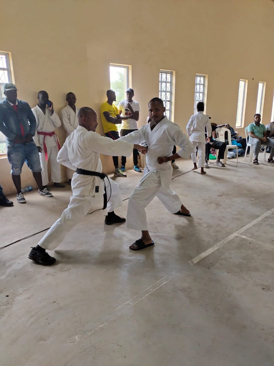 WATKA_Kenya's tweet photo. Our Patron, Hon. @HEBabuOwino warming up during the Patron's Juniors and Seniors Individual Championship at Kasarani Stadium. https://t.co/w5wOP16UjZ