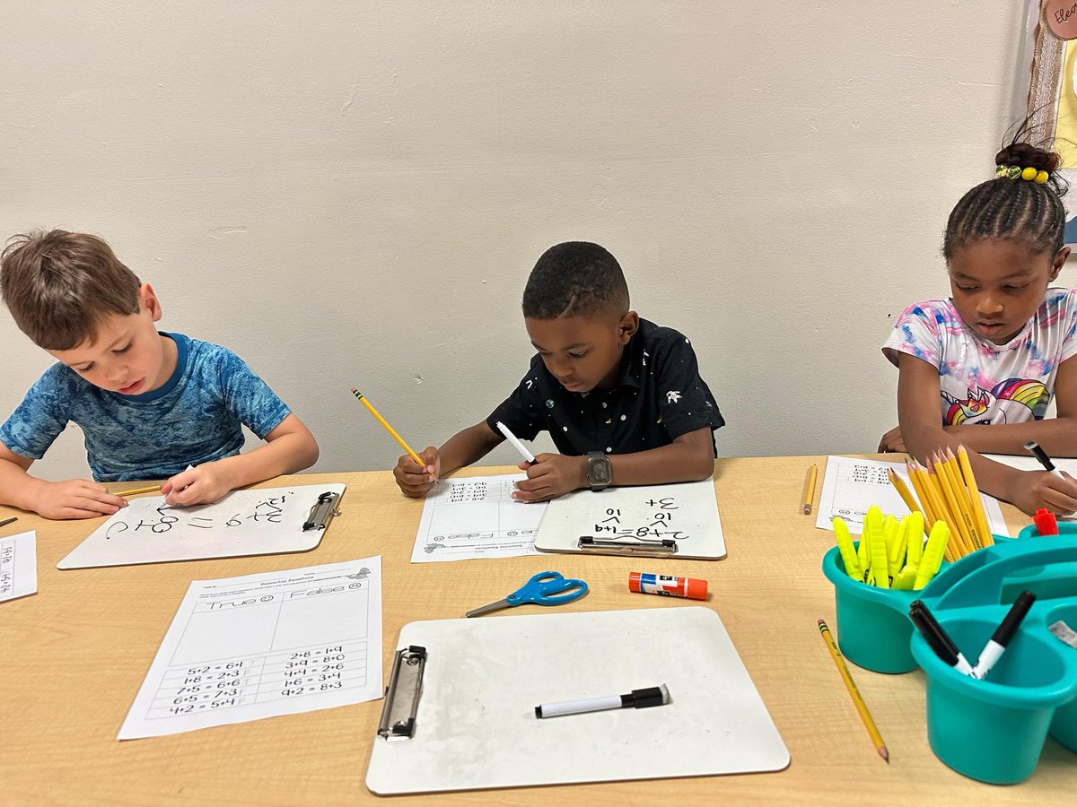 MrsBalcar's tweet photo. Working hard at reviewing true/false math statements! 🧠 @APS_VHE https://t.co/rrgkefHGZA
