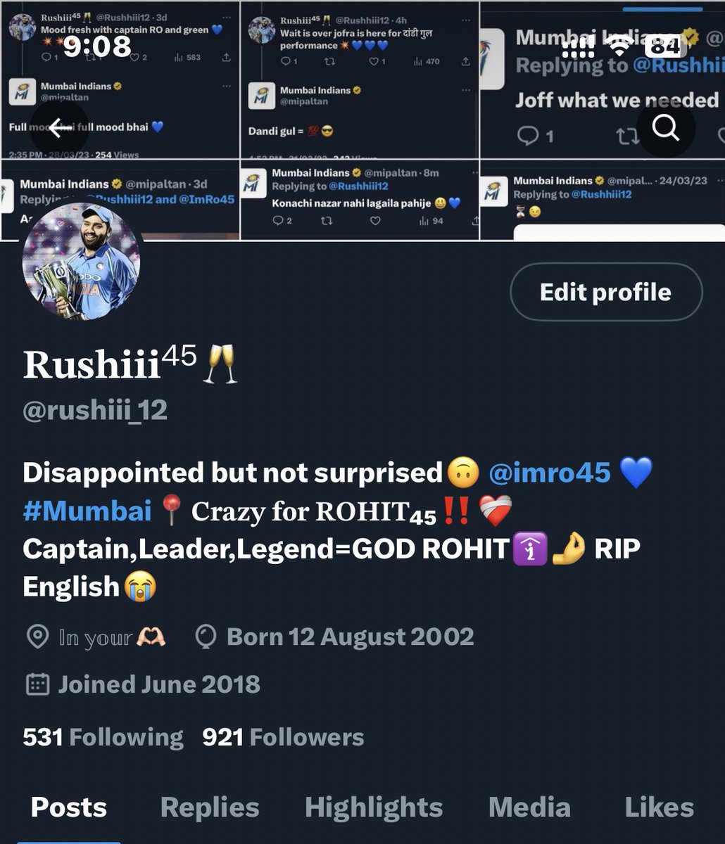 If I get 1K followers in the next 2 days I will buy blue tick. 🤌 80 followers needed for 1k Request to my all Mutual please Rt my tweet & support💙💙 Captain Rohit Sharma ki Jay ho🚩🇮🇳 #RohitSharma𓃵 #follo4follo