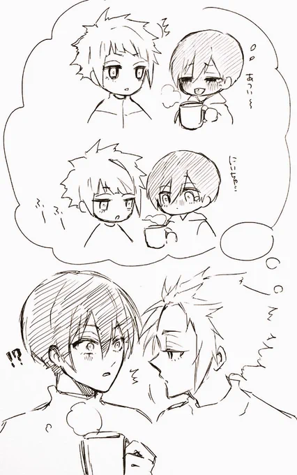 #rnseワンドロライ
@rnse1hdw
お題「猫舌」
アナログ30分ドロくらい…🙇 