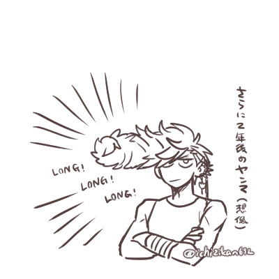 とってもらくがき…総超長。 