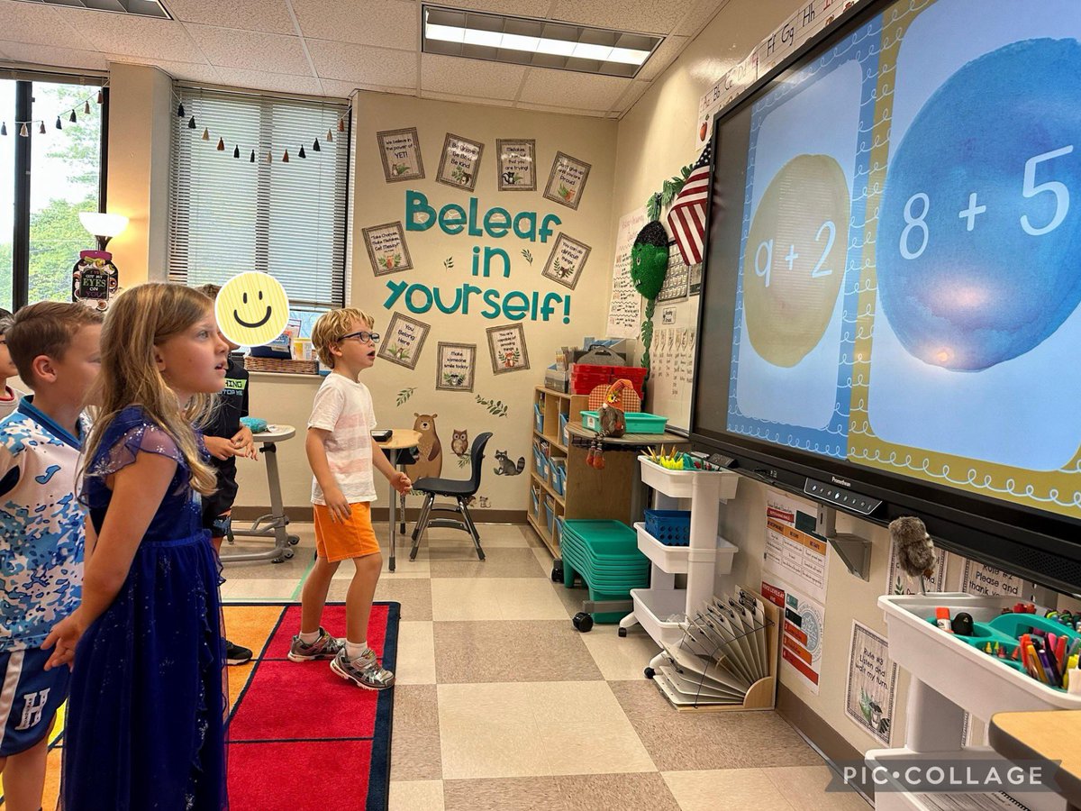 MrsBalcar's tweet photo. Loved playing “Addition to 20 Knockout” during W.I.S.E. time! We are practicing becoming fluent with our math facts. 👍🏼 @APS_VHE https://t.co/TDEzpSWbNa