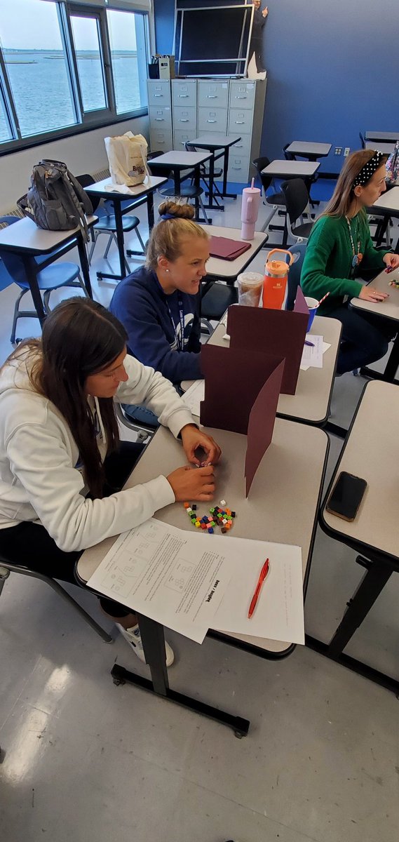 LBMathDir's tweet image. Math and Science teachers engaging in PD on Making Group Work the Norm in the Classroom.  Cannot want to see the teachers and students put this into action. #LBMS #LBHS #mathlife