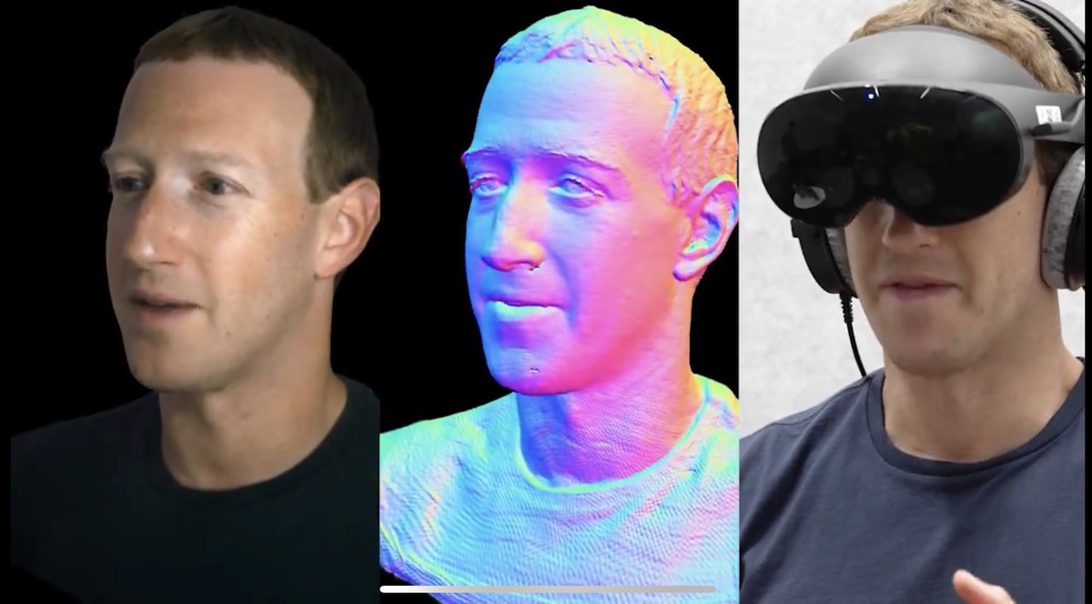 Zuck @ Lex 

&gt; Meta has solved human emulation
&gt; you can store and emulate your loved ones 
&gt; Meta trying to figure out what they’ll allow for people who have passed 

&gt; leaning into one creator -&gt; many fans relationships through AI
&gt; the future is parasocial 

&gt; they’re aiming