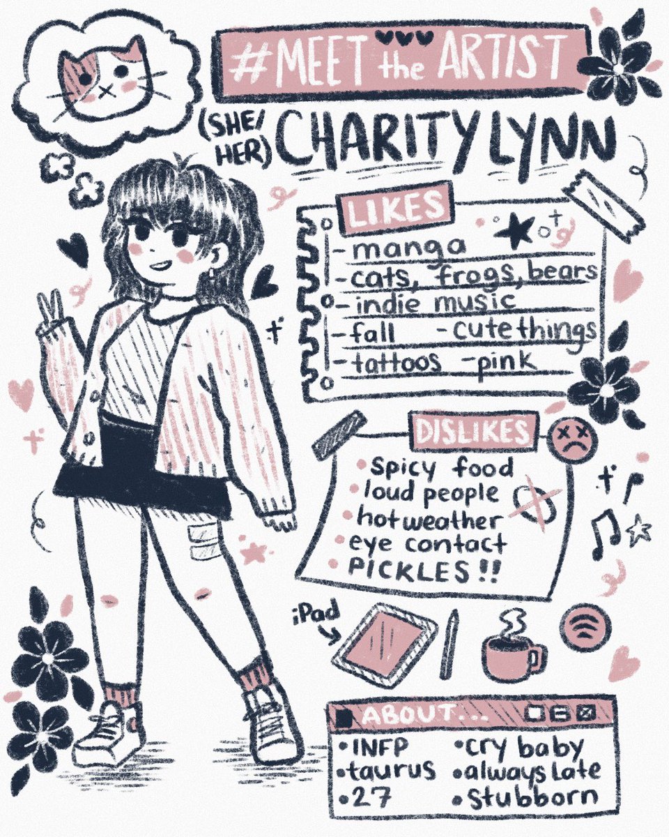 _charitylynn's tweet photo. Finally updated my #MeetTheArtist 😮‍💨 https://t.co/HXJGMpOHfo