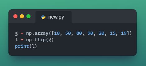what's will be the output of this code?

A) [19 15 20 30 80 10 50]
B) [19 15 20 30 80 50 10]
C) [19 15 20 30 80 50 10]
D) [10,15,19,20,30,50,80]

#ai #Python #pythonprogramming #PythonForAll #codingcommunity #coderhub