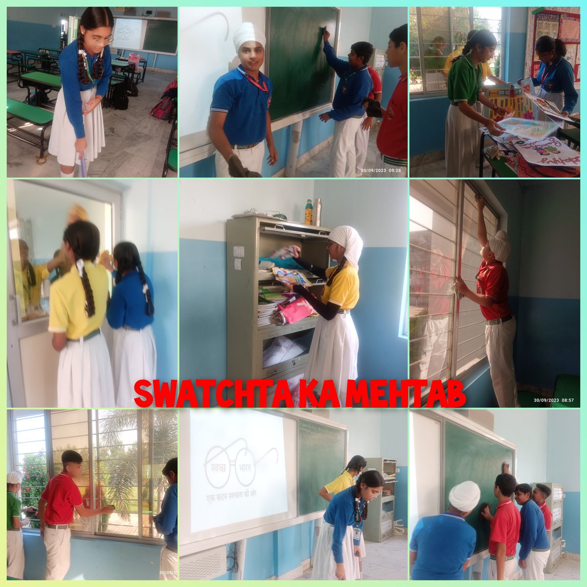 STS world students organised swatchta really... They clean their classroom, ground, corridores. 
<a href="/SDG2030/">SDG2030</a> <a href="/STSWSRAJGOMAL/">S.T.S. World School (Official)</a> <a href="/prabhjo33721047/">prabhjot bilkhu</a> <a href="/ykhullar/">Yogyata Khullar</a> <a href="/swatchabharat/">swachhbharat</a> <a href="/PMOIndia/">PMO India</a>