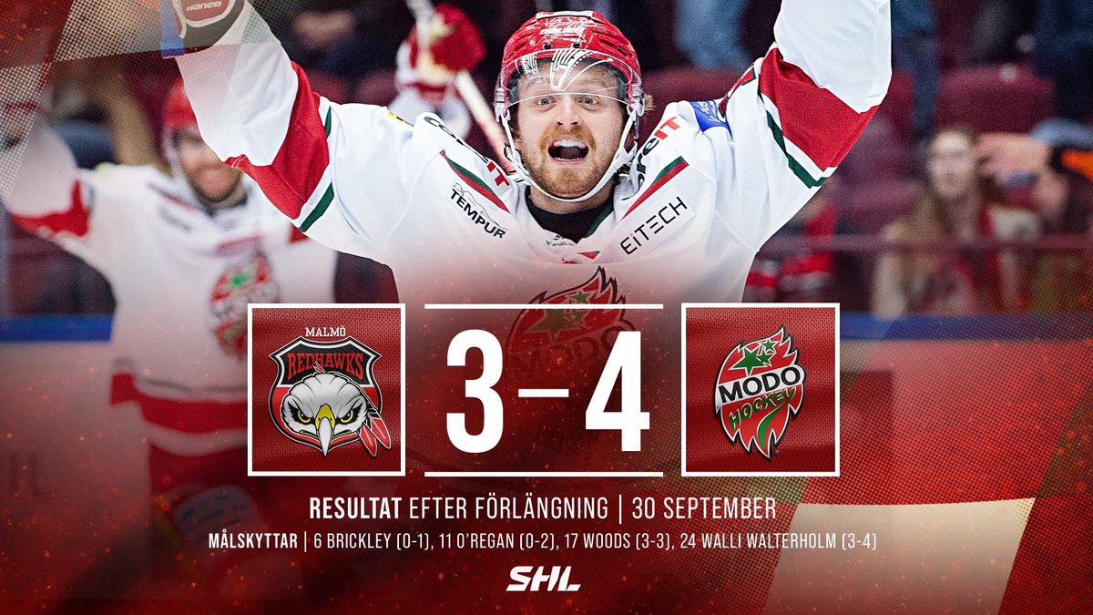 Ett sent underläge stoppar inte oss! 

Tredje raka segern i veckan är ett faktum. 🥳

#modose