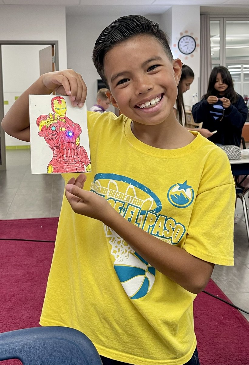 We definitely rocked our last day of the 9 weeks! We had a blast building circuits. 💡⚡️
<a href="/JFCarrasco_JCE/">Sgt. Jose F. Carrasco Elementary</a> 

#Buffvengers #RockYourSchool #TeamSISD #4thgraderocks