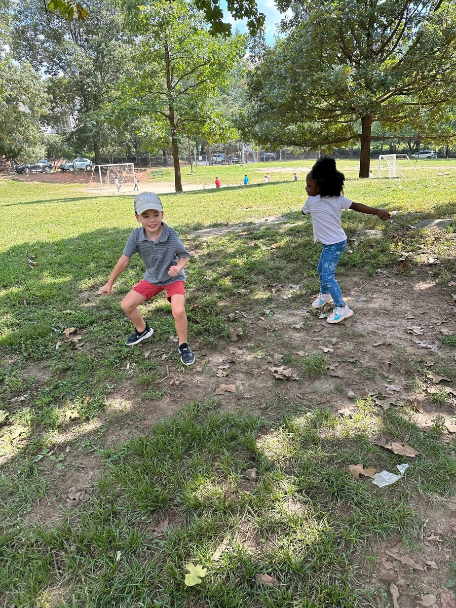 MrsBalcar's tweet photo. Karate with classmates at recess! @APS_VHE https://t.co/0csVU6Oe38