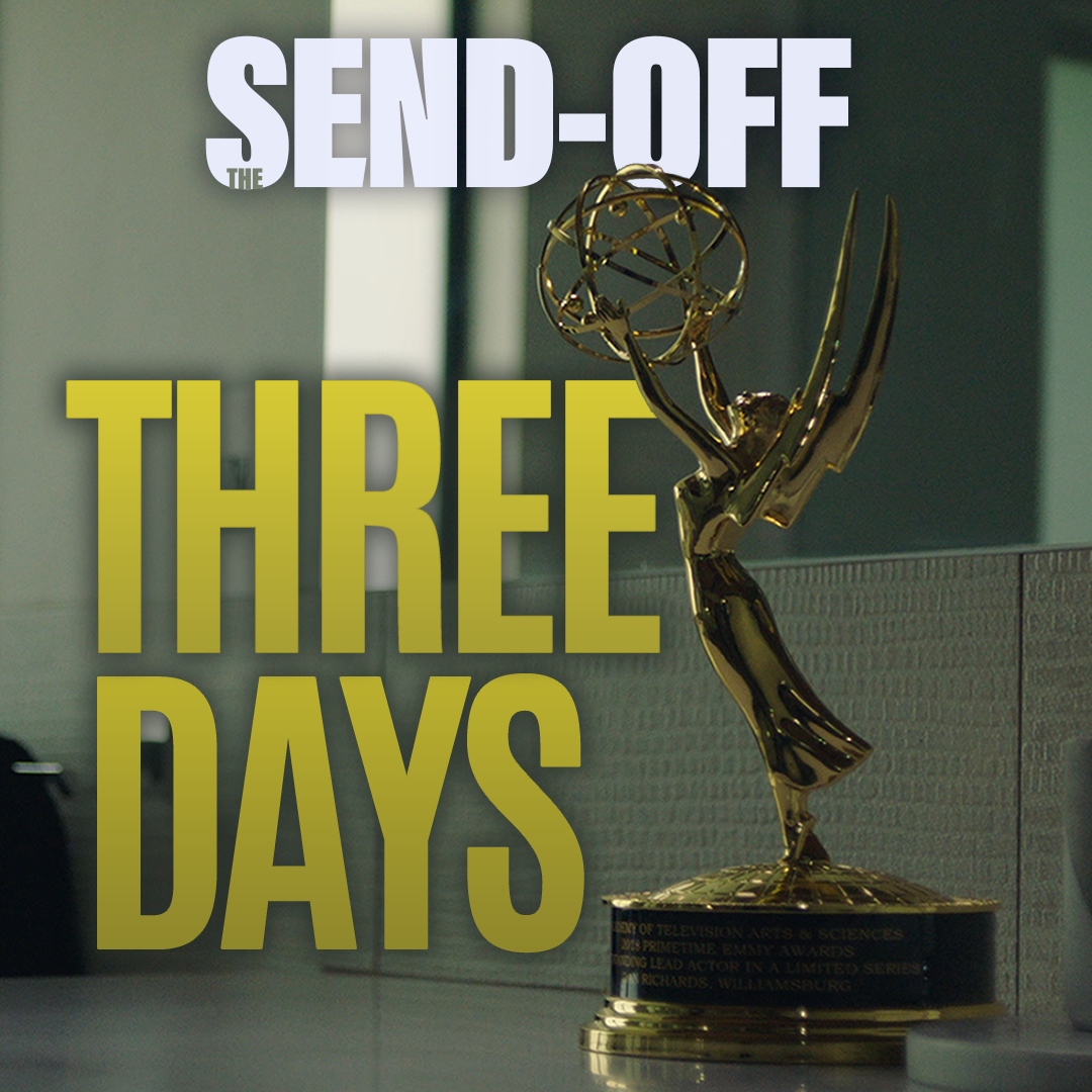CrankedUpFilms's tweet photo. THE SEND-OFF releases on Digital in just THREE DAYS! Pre-order now on iTunes! Link in bio ๐ #TheSendOff https://t.co/tuXNWcK5ri