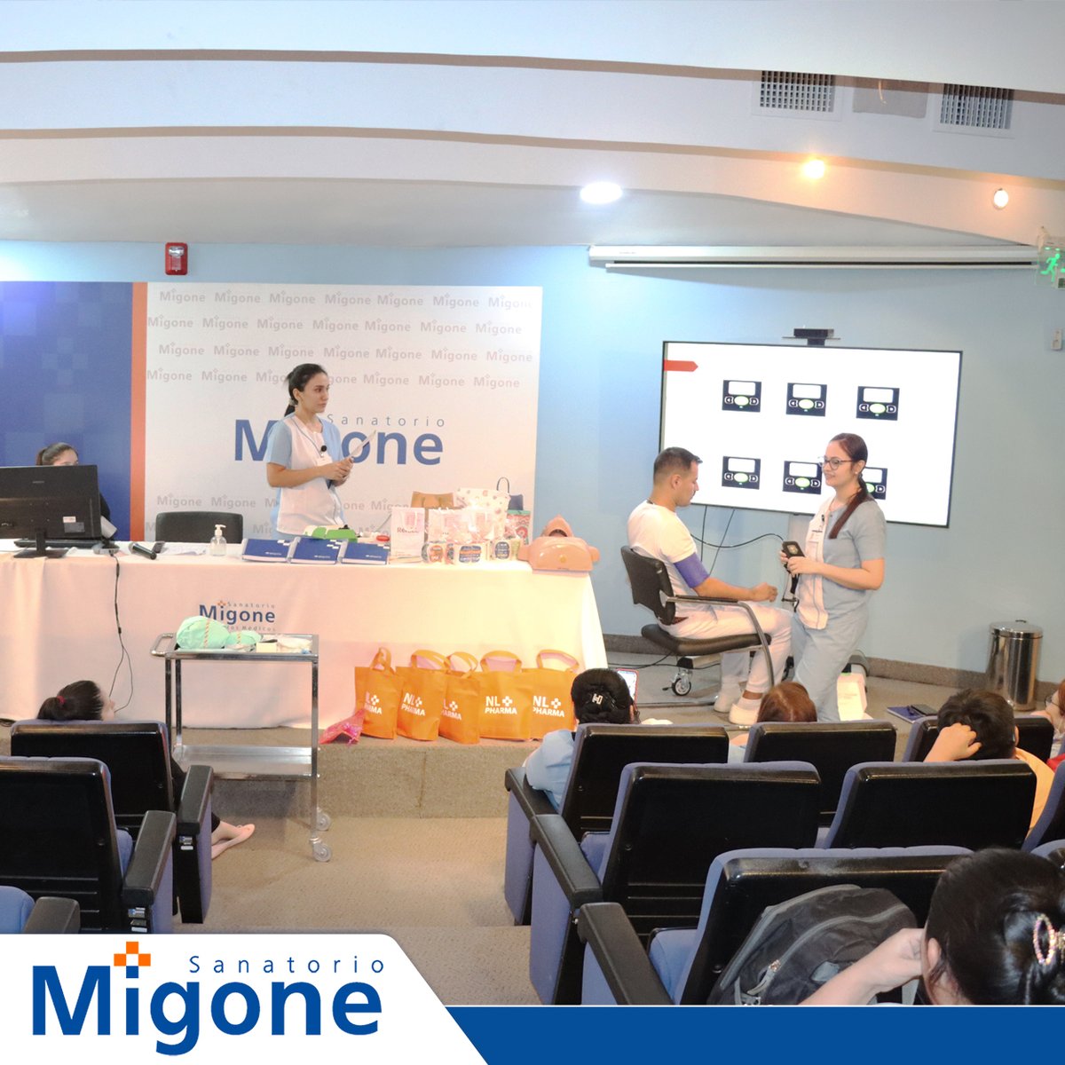 Se llevo a cabo la capacitación sobre "Colocación y cuidados de MAPA y HOLTER” realizado por licenciadas del Instituto Cardiovascular del Sanatorio Migone.

#SanatorioMigoneBattilana #SanatorioMigone #Migone #Capacitacion #Cuidados #MAPA #HOLTER #Enfermeria #MedicinaySalud